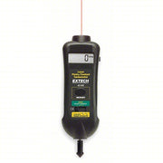 Extech 461995 Laser Tachometer +/-0.05% RPM Accuracy, 0.1 RPM, 19,999 RPM Max Contact RPM, LCD