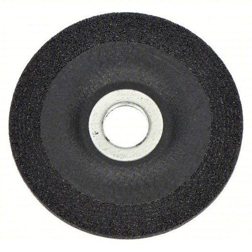 Norton 66252843598 Depressed Center Grinding Wheel Type 27, 5 in x 1/4 in x 7/8 in, Aluminum Oxide, 24 Grit