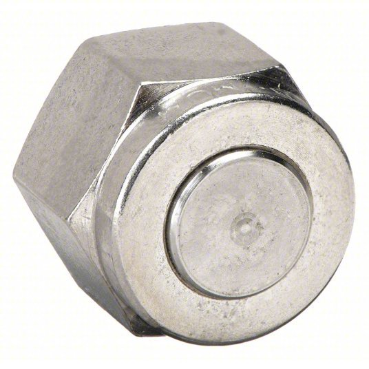 Parker 4BLP4-316 Plug 316 Stainless Steel, Compression, For 1/4 in Tube OD, A-LOK®
