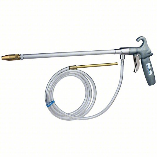 Guardair 79SG012 Syphon Spray Gun Lever Body, Tube Siphon, 16 gph Siphon Flow Rate, 12 in Extension Size