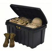Contico G3725 Tool Box 37 in Overall Wd, 21 in Overall Dp, 20 in Overall Ht, Keyed, Black