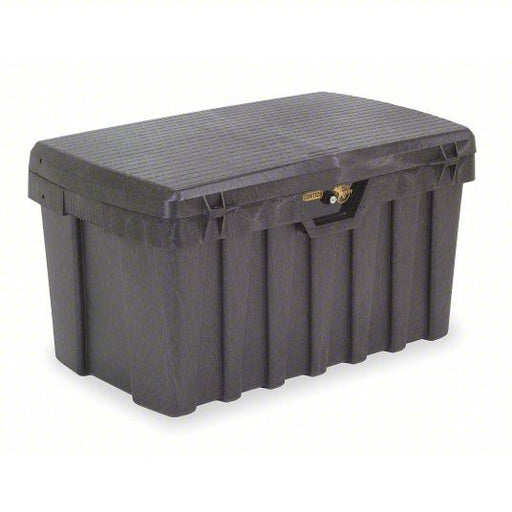 Contico G3725 Tool Box 37 in Overall Wd, 21 in Overall Dp, 20 in Overall Ht, Keyed, Black