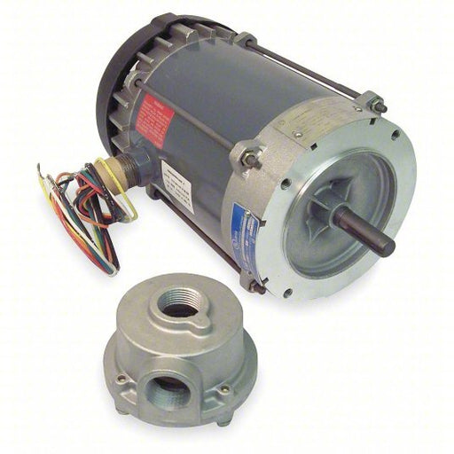Marathon 056C17G15526 Hazardous Location Motor 1 C,D / 2 E,F,G, 1/3 HP, 1,725 Nameplate RPM, 56C Frame