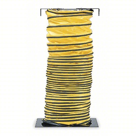 Allegro 9600-25 Ventilation Duct 16 in Dia, 25 ft Lg, For Use With 9515/9600-15, Yellow, Vinyl Polyester