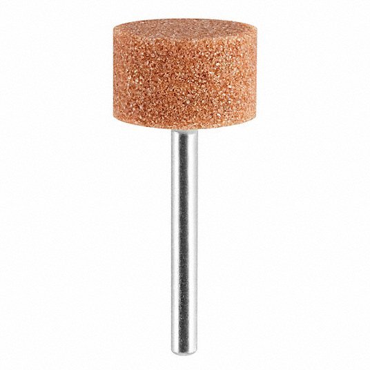 Dremel 8193 Abrasive Point Cylinder, 5/8 in Head Wd, 1 Pieces, Metal/Stainless Steel, Aluminum Oxide