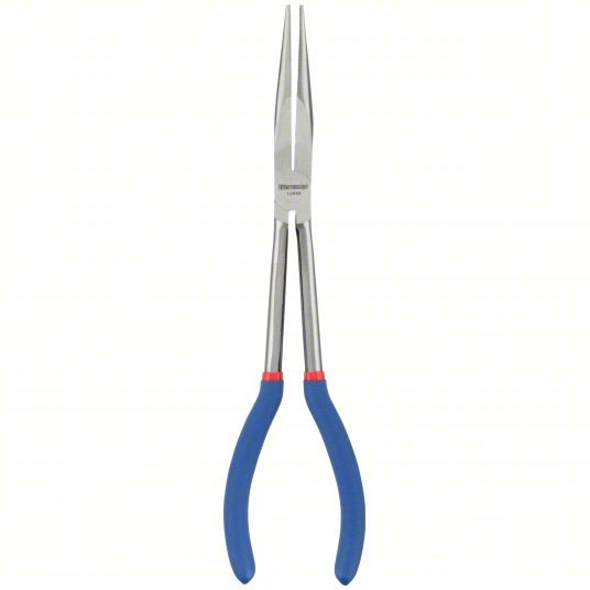 Westward 1UKK6 11 1/8 in Needle Nose Plier Dipped Handle
