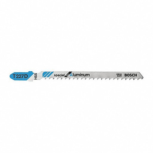 Bosch T227D Jigsaw Blade 8, 4 in Blade Lg, Bi-Metal, High Speed Steel, T Shank, 1 Pieces, 5 PK