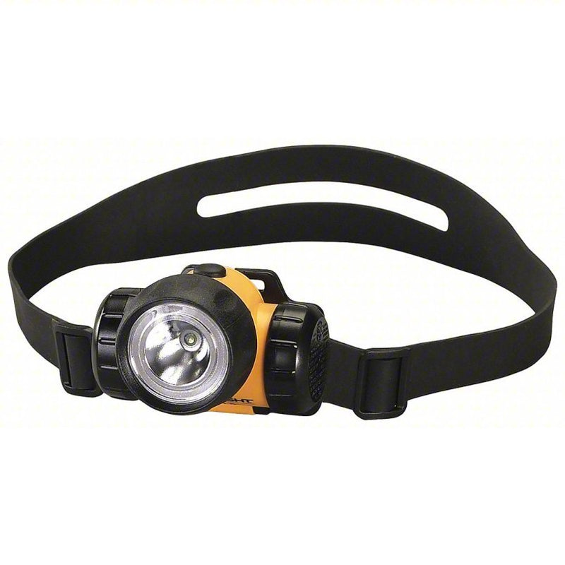 Streamlight 61200 Intrinsically Safe Headlamp 270 lm Max Brightness, 8 hr Run Time at Max Brightness, Yellow, Plastic