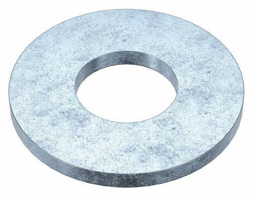 Approved Vendor U38210.025.0125 Large O.D. Oversized Washer, Case Hardened, Zinc Plated, Steel, 1/4 in Screw Sz, 100 PK