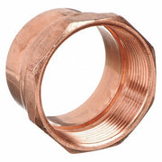 Nibco 603 1/2 Adapter Wrot Copper, Cup x FNPT, 1/2 in Copper Tube Size, For 5/8 in Tube OD, 1/2 in Pipe Size