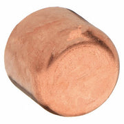 Nibco U617 1/2 Cap Wrot Copper, Cup, 1/2 in Copper Tube Size, For 5/8 in Tube OD