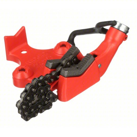 Ridgid 40195 Bench Chain Vise 0.13 in – 4 in Pipe Size Range, 4 in Max Ht, 4 in Min Ht, Metal