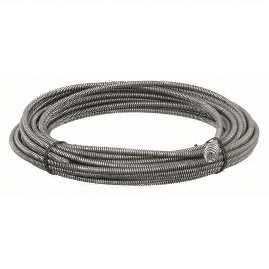 Ridgid C-21 Drain Cleaning Cable 5/16 in Dia., 50 ft Lg., Hollow Core, Bulb Auger