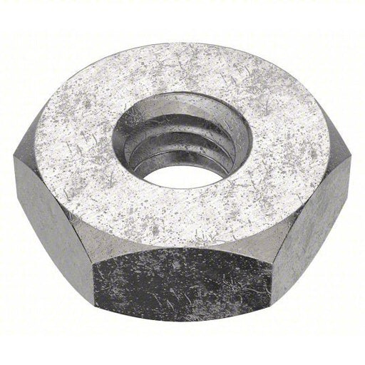 Fabory U51740.016.0001 Hex Nut #8-32 Thread, 11/32 in Hex Wd, 1/8 in Hex Ht, Stainless Steel, 18-8, Plain, 100 PK