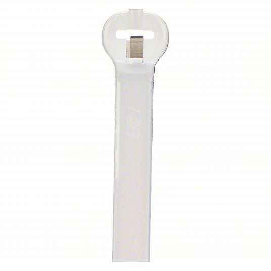 TY - Rap TY527M Cable Tie 13 1/2 in Nominal Lg, 4 in Nominal Max. Bundle Dia., 0.27 in Wd, Natural, 50 PK - Redwood.KV3KH12