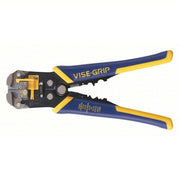 Irwin 2078300 Wire Stripper 24 AWG to 10 AWG, 8 in Overall Lg, Crimp/Cut, Deluxe Cushion Grip, 24 AWG to 10 AWG
