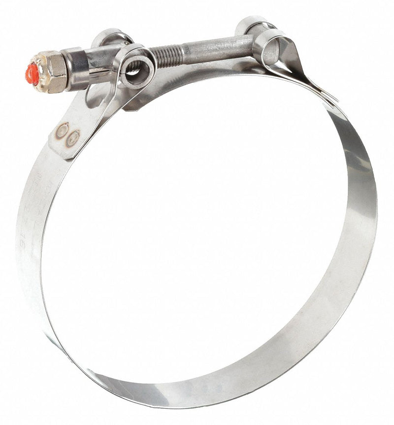 Approved Vendor 300110150 Hose Clamp, 301 Stainless Steel Band, 1 1/2 in – 1 11/16 in Dia., SAE # 150,  3/4 in Band Wd, 5 PK