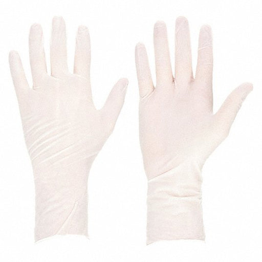 Microflex TQ-601-M Exam Gloves, Nitrile, Powder Free, White, M, 100 PK