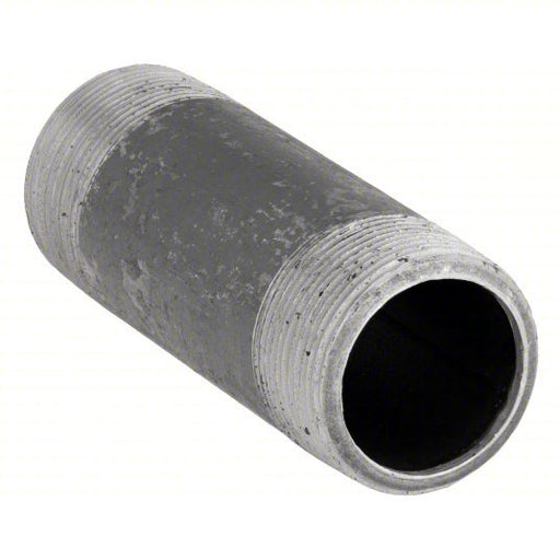 Redwood 40510 Nipple Black Steel, 3/4 in Nominal Pipe Size, 6 in Lg, Threaded on Both Ends, Schedule 80, Welded