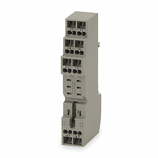 Omron P2RF-08-S Relay Socket, Finger Safe, Square, 8 Pin, 5A - Redwood.KV1YAW6