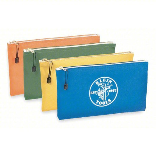 Klein 5140 Tool Bag Set Blue/Olive, 12 1/2 in Overall Wd, 3/4 in Overall Dp, 7 in Overall Ht