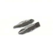 Klein 32483 Bit #2 Phillips 1/4" Slotted, 2PK