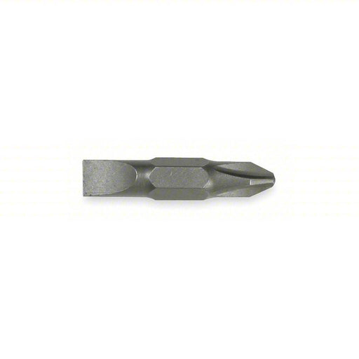 Klein 32483 Bit #2 Phillips 1/4" Slotted, 2PK