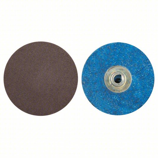 Norton 66261138165 Quick-Change Sanding Disc TS, 2 in Dia, Aluminum Oxide, 40 Grit, X Wt Cotton, R228, 100 PK
