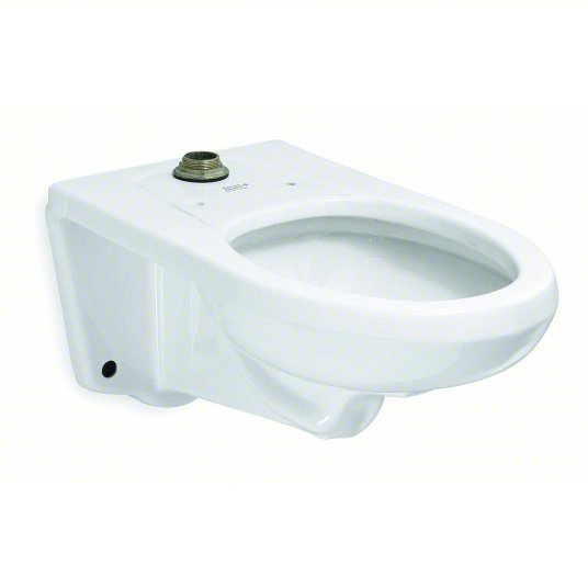 American Standard 2294011EC.020 Toilet Bowl, 1.28 to 1.6 gpf, Flushometer, Wall Mount, Elongated, White