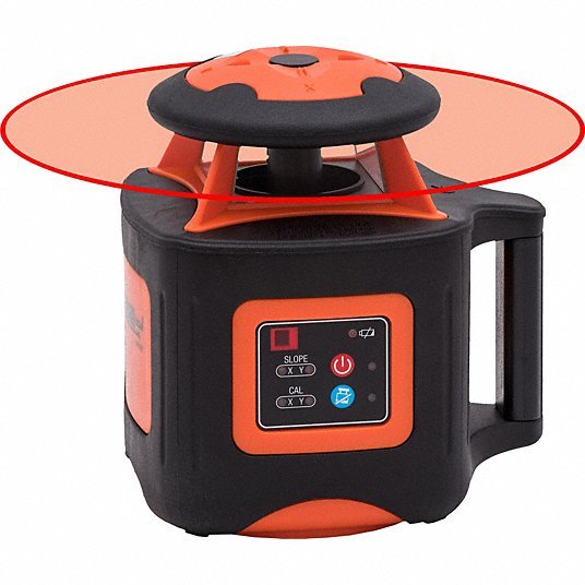 Johnson 40-6541 Rotary Laser, Red, Horizontal Projection