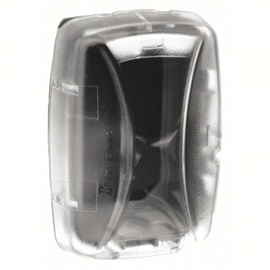 Intermatic WP3100C While In Use Weatherproof Cover 1 Gangs, Horizontal or Vertical, UV Stabilized Plastic