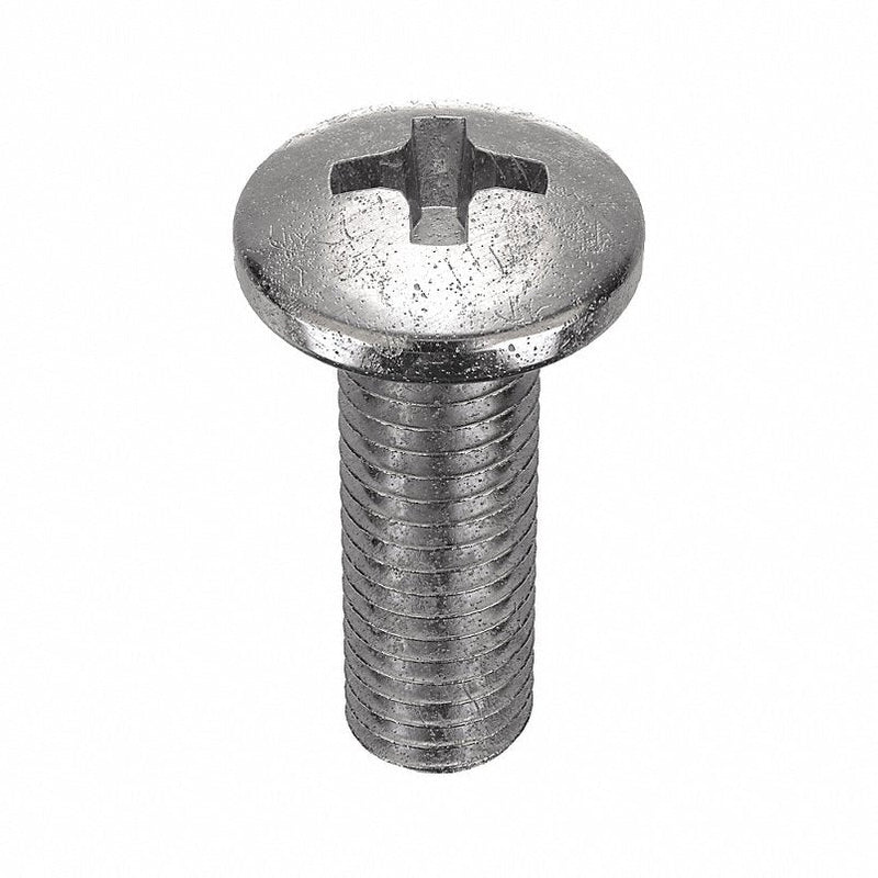 Redwood U51122.016.0050 #8-32 x 1/2 in Phillips Pan Machine Screw, Plain 18-8 Stainless Steel, 100 PK
