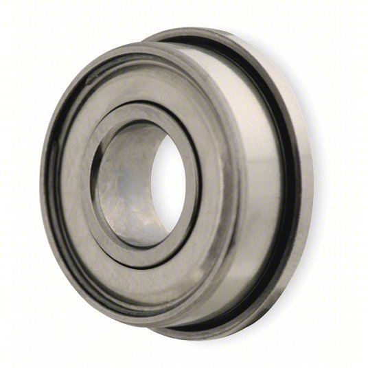 Dayton 1ZFJ4 Miniature Ball Bearing, Bore Dia. 6.00mm, Outside Dia. 10.00mm, Width 3.00mm