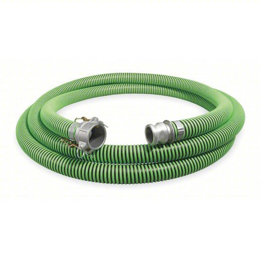 Continental RW1ZNA1 Water Suction and Discharge Hose 3 in Hose Inside Dia., 45 psi, Black/Green, 25 ft Hose Lg