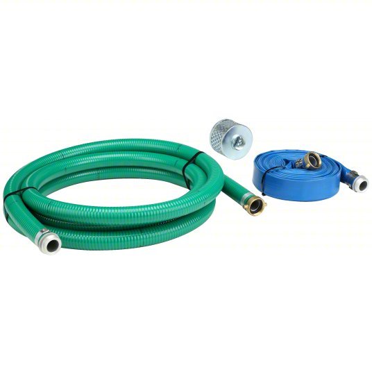 Redwood RW1ZNC3 Hose Kit 3 in Connect, Male x Female Discharge Hose/Male x Female Suction Hose