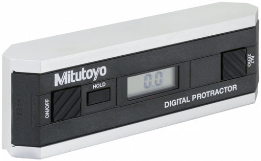 Mitutoyo 950-318 Digital Protractor: -360 to 360, +/-0.05 deg Accuracy, Aluminum, 6 in