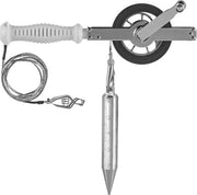 McMaster 2012A14 Liquid-Level Tape Measure for Liquid in Tank 100 Feet/30 M Long Black Steel Blade