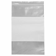 Redwood RW5ZW45 Reclosable Bag 4 mil Thick, 6 in Wd, 9 in Lg, Hang Hole Not Included, 100 PK