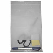 Redwood RW5ZW45 Reclosable Bag 4 mil Thick, 6 in Wd, 9 in Lg, Hang Hole Not Included, 100 PK