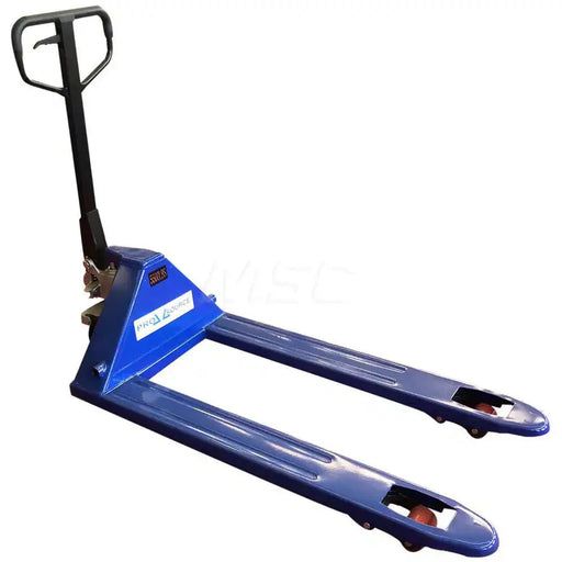 Pro-Source DF25L-1220 Power Pallet Truck: 5,500 lb Capacity, 27″ OAW, 27″ Forks