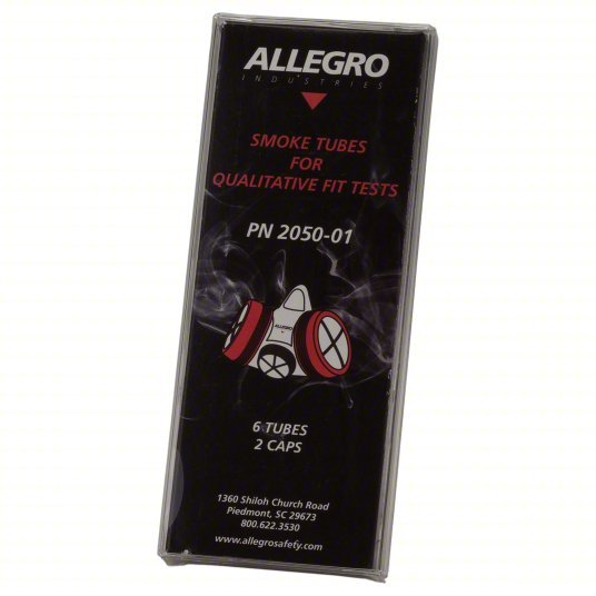 Allegro Fit Tests 2050-01 (6) Tube Caps/(6) Tubes, 6 PK
