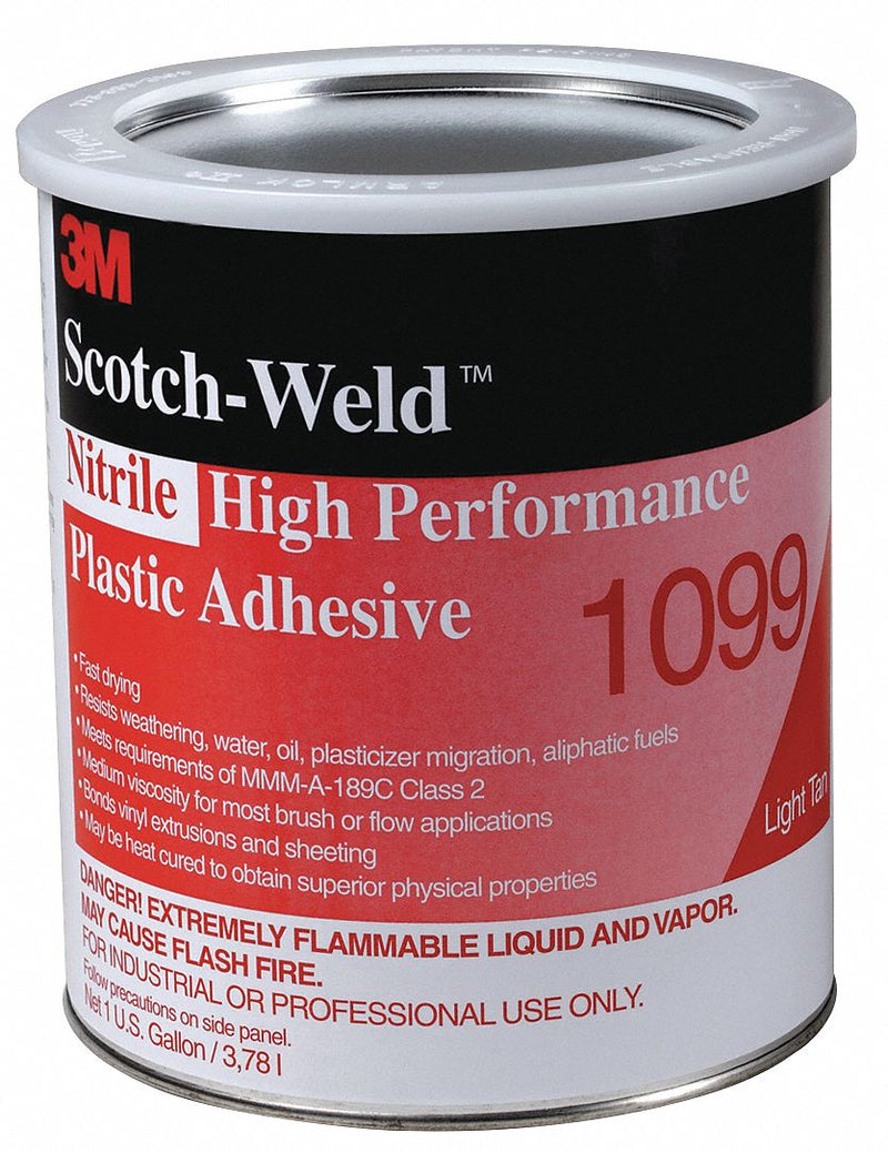 3M 1099 High Performance Plastic Adhesive, 1 gal