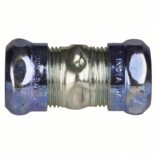 Raco 2923RT Compression Coupling, 2-5/32" L, Steel