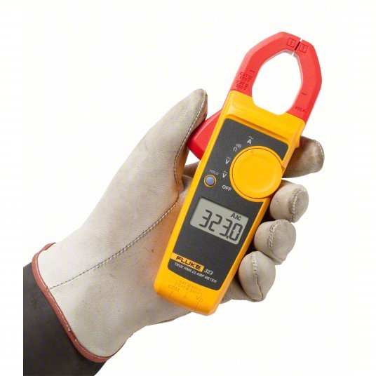 FLUKE-323 Digital Clamp Meter Clamp-Jaw, CAT III 600V/CAT IV 300V, TRMS, 400 A Max. AC Current
