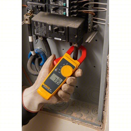 FLUKE-323 Digital Clamp Meter Clamp-Jaw, CAT III 600V/CAT IV 300V, TRMS, 400 A Max. AC Current