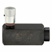 Parker PCM600S Hydraulic Flow Control Valve 6 gpm Max Flow Rate, 3/8 in NPT, 3/8 in NPT, Steel, Control