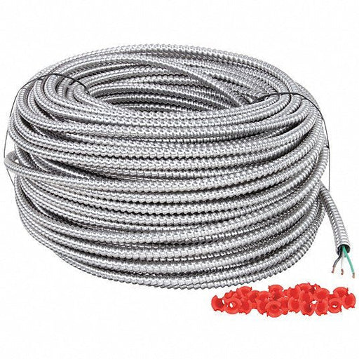 Southwire 69114701 12 AWG 2 Conductor Stranded Metal Clad 600V 250 ft. SLVR - Redwood.KV20KZ58
