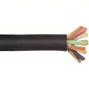 Carol 16065 8 AWG 5 Conductor Portable Cord 600V 25 ft. BK