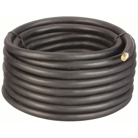 Carol 16065 8 AWG 5 Conductor Portable Cord 600V 25 ft. BK