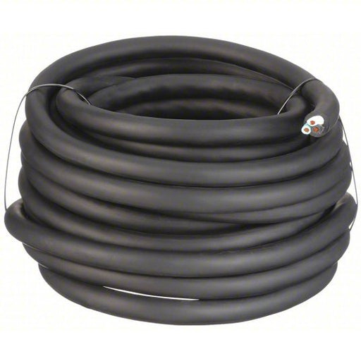 Redwood E3662 Portable Cord 3 Conductors, 10 AWG Wire Size, Rubber, Black, 50 ft Lg, 600 V Volt